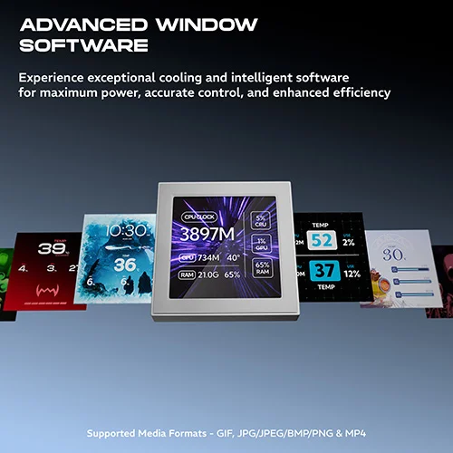 Dawg L240 AIO ARGB 240mm White CPU Liquid Cooler